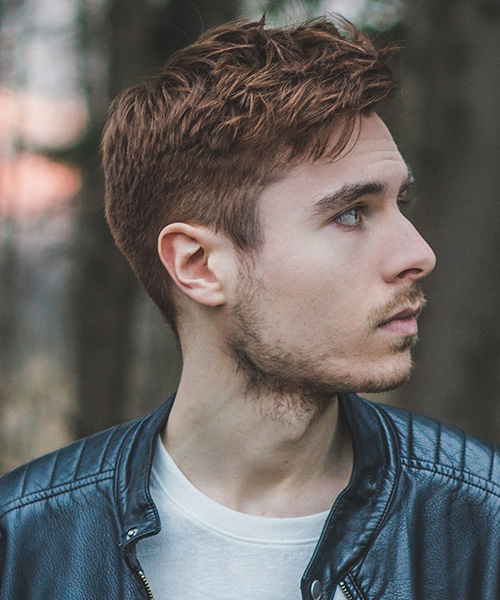Taper fade haircut
