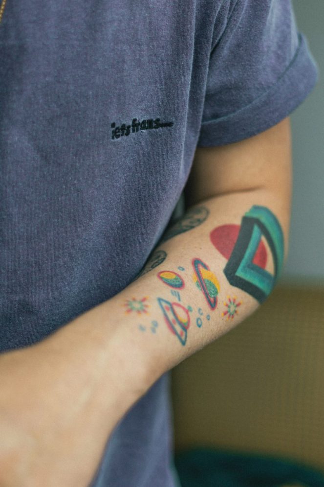 Bright hues