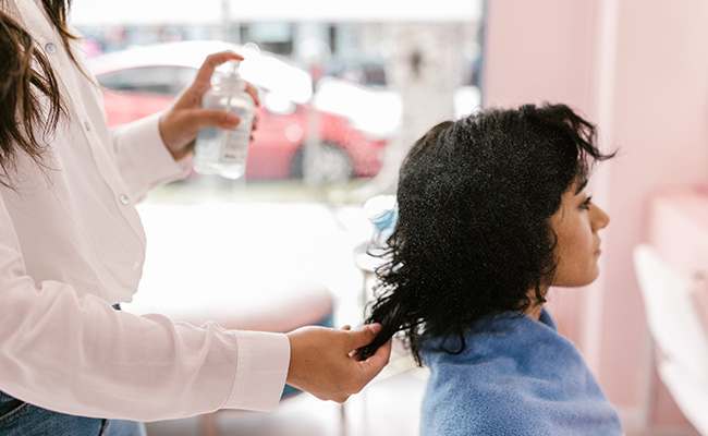 Visit your hairdresser