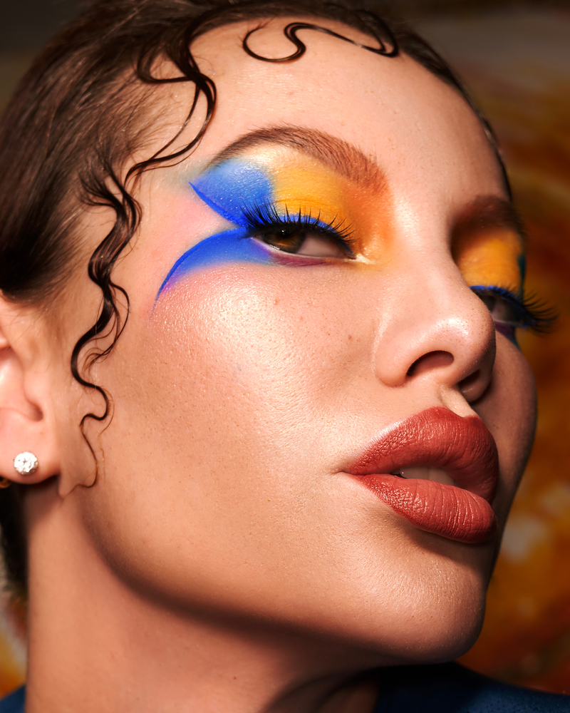 super bowl style makeup