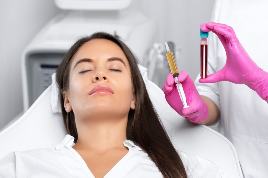 obscure beauty treatments PRP Vampire Facial