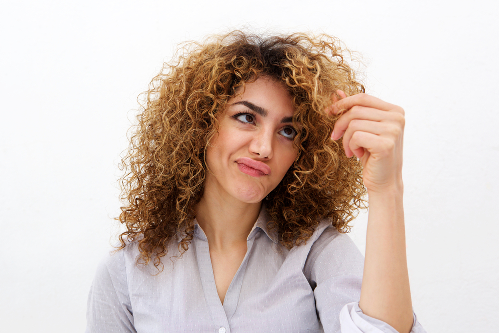 winter hair woes dry hair