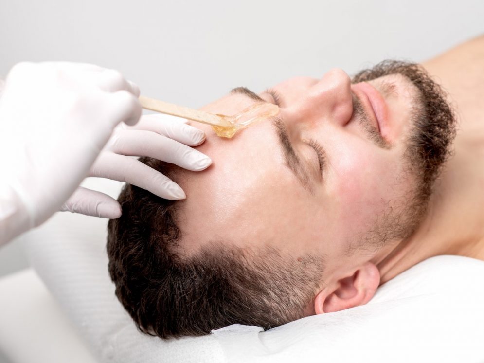 What is eyebrow sugaring?
