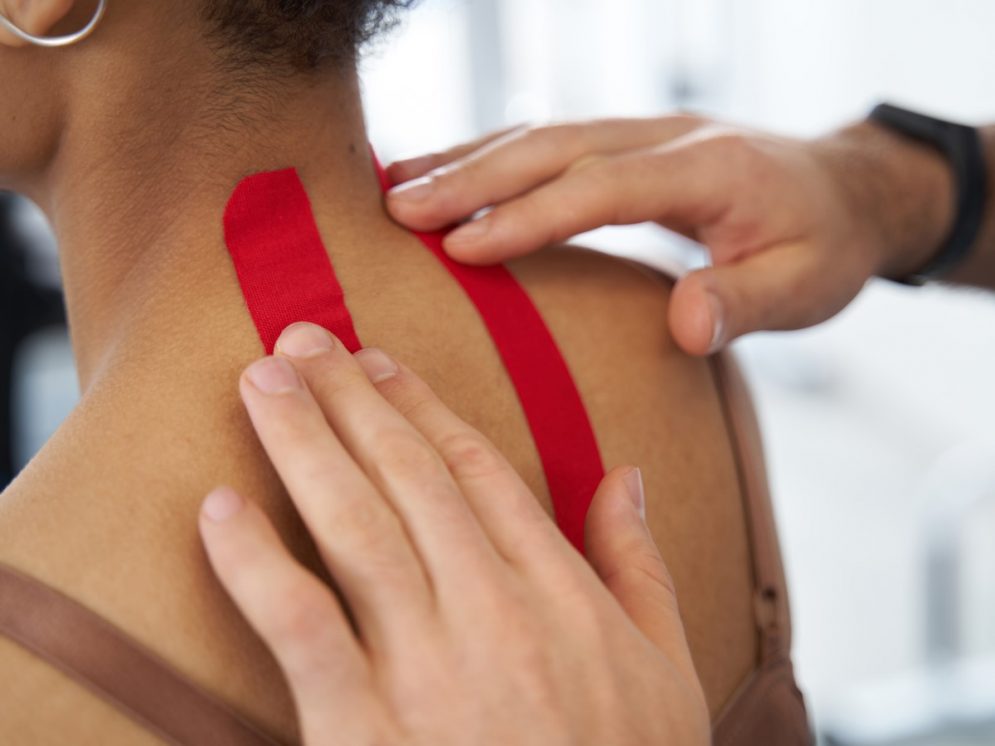 Kinesio taping