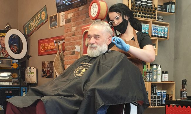 lucjan's barber shop cięcie