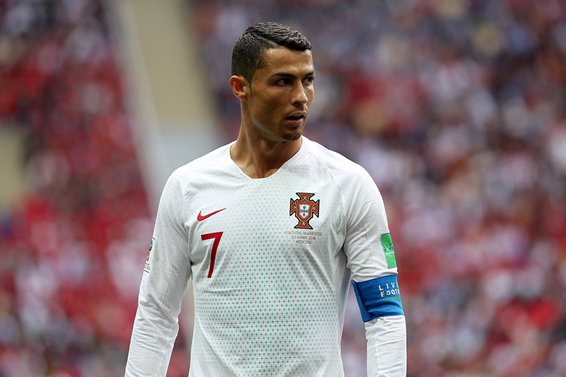 Fryzury piłkarzy - Cristiano Ronaldo