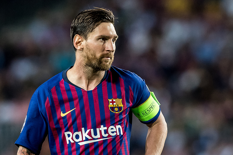 Fryzury piłkarzy - Lionel Messi