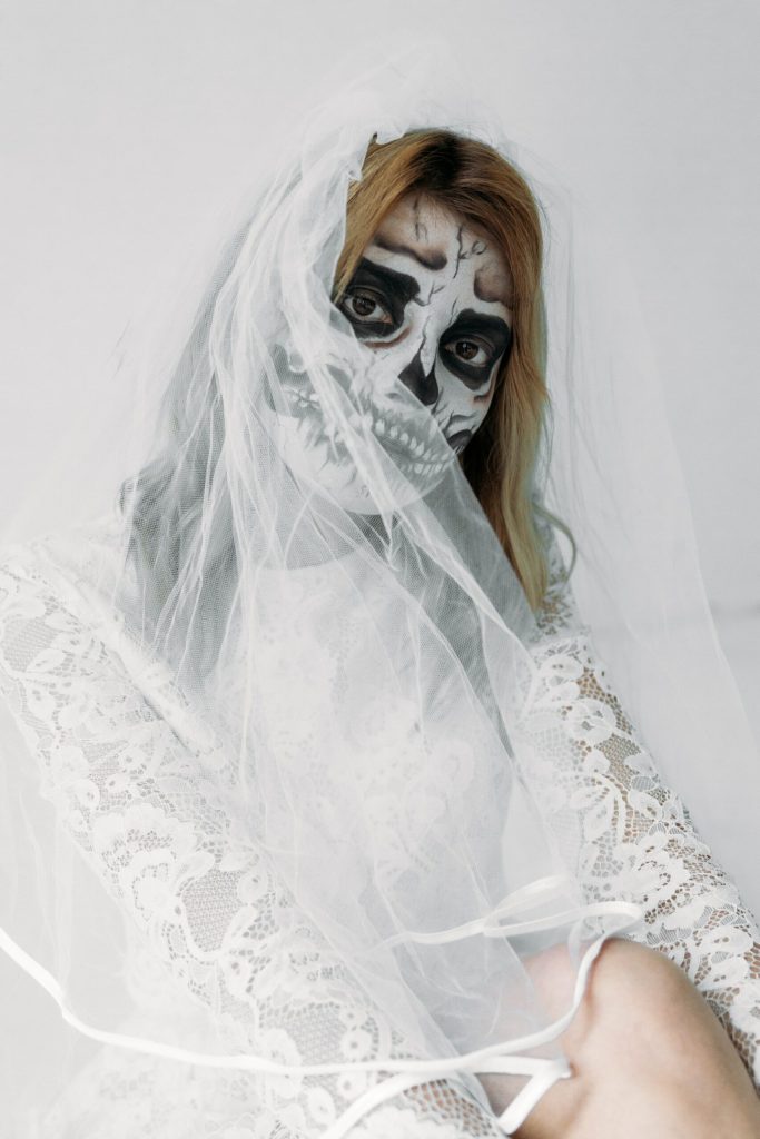 Meksykański makijaż na Halloween - Santa Muerte