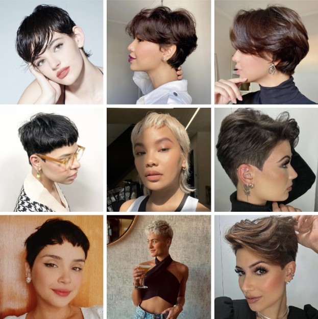 pixie cut